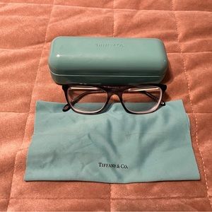 Tiffany & Co Silver/Grey Eyeglass Frames | EUC